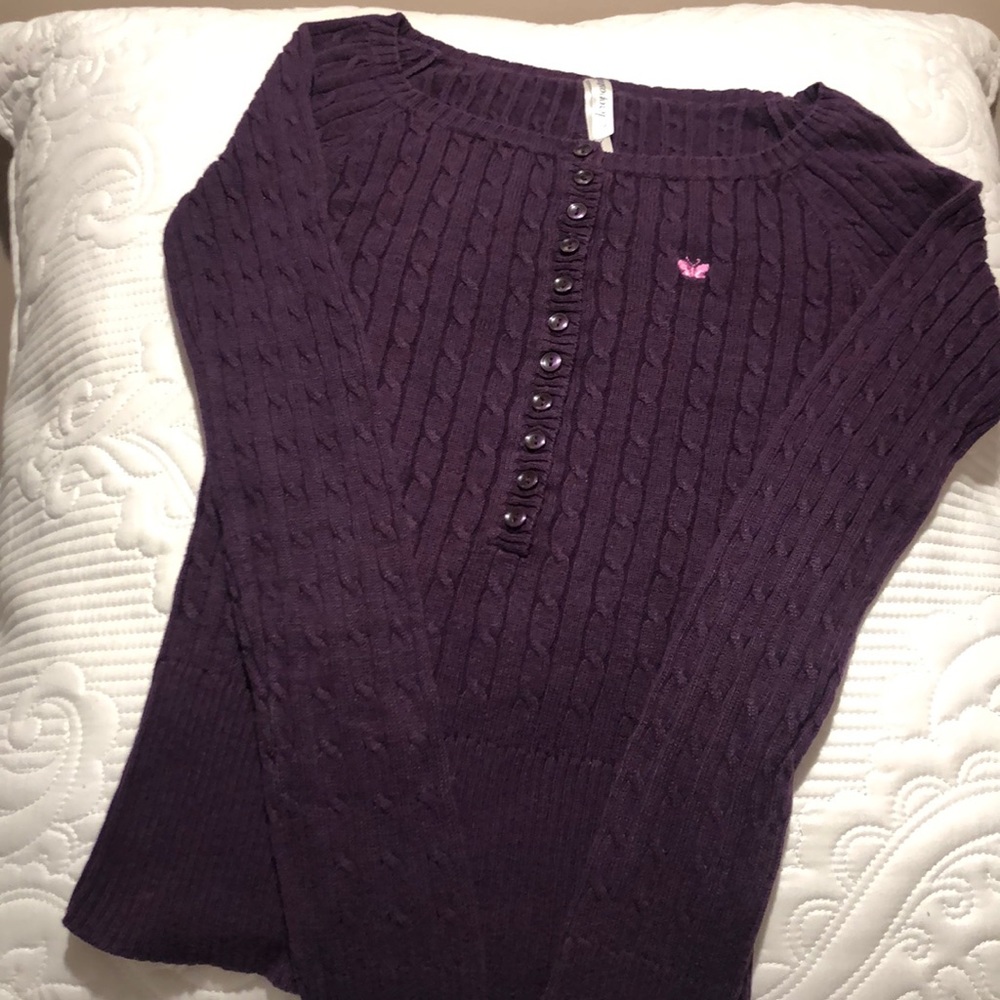 ❤️ 2/$10 Aeropostale thin fit sweater XS
